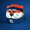 Sleep Squad Auburn Tigers Aubie 12" Mascot Kiri Cloud Plushie
